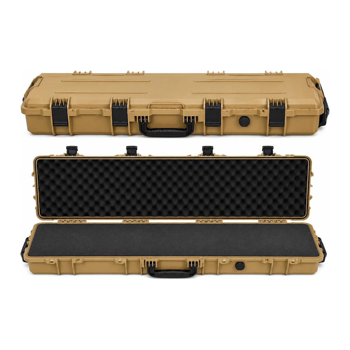 Long Hard Gun Case - Khaki