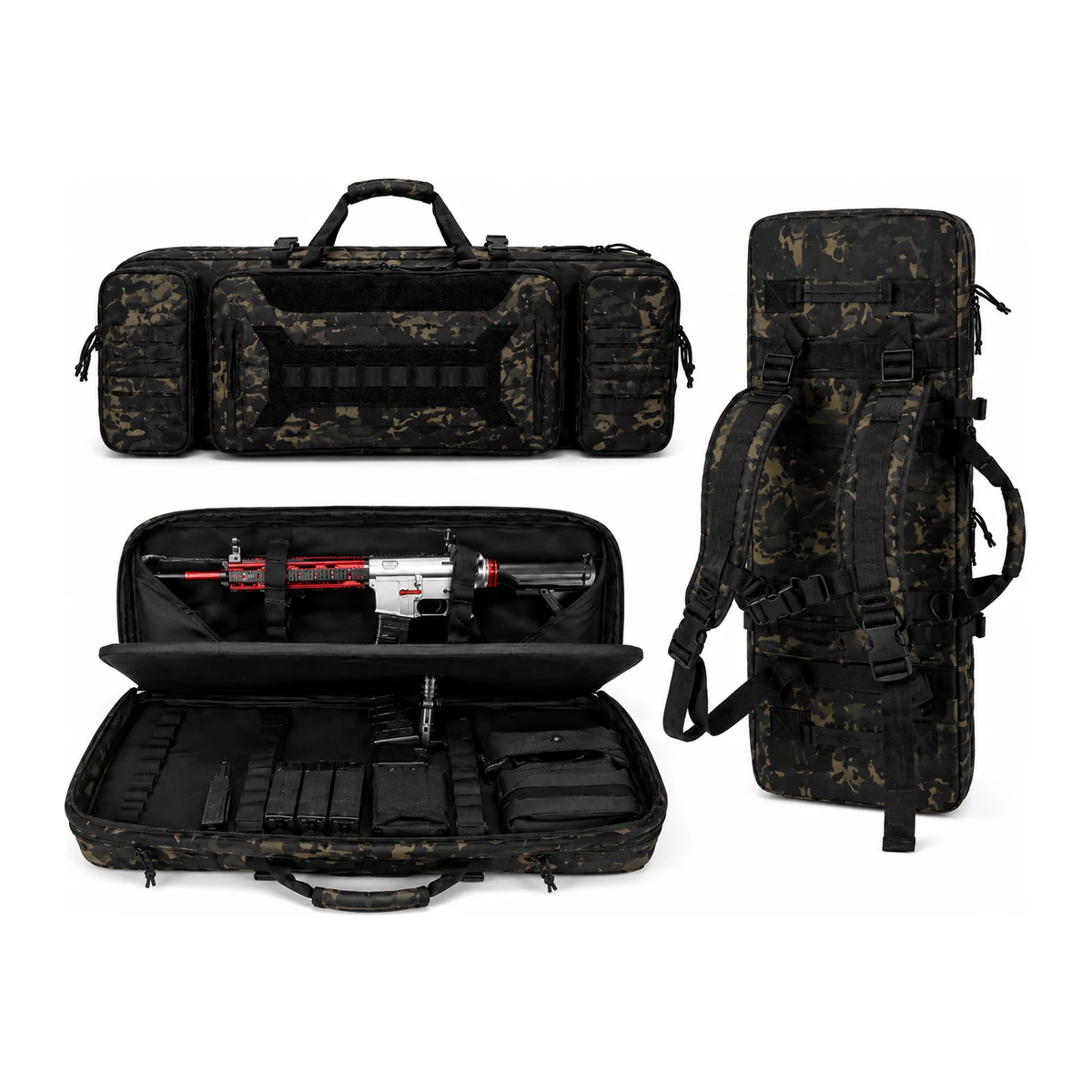 Rifle Bag 08 - Black Multicam