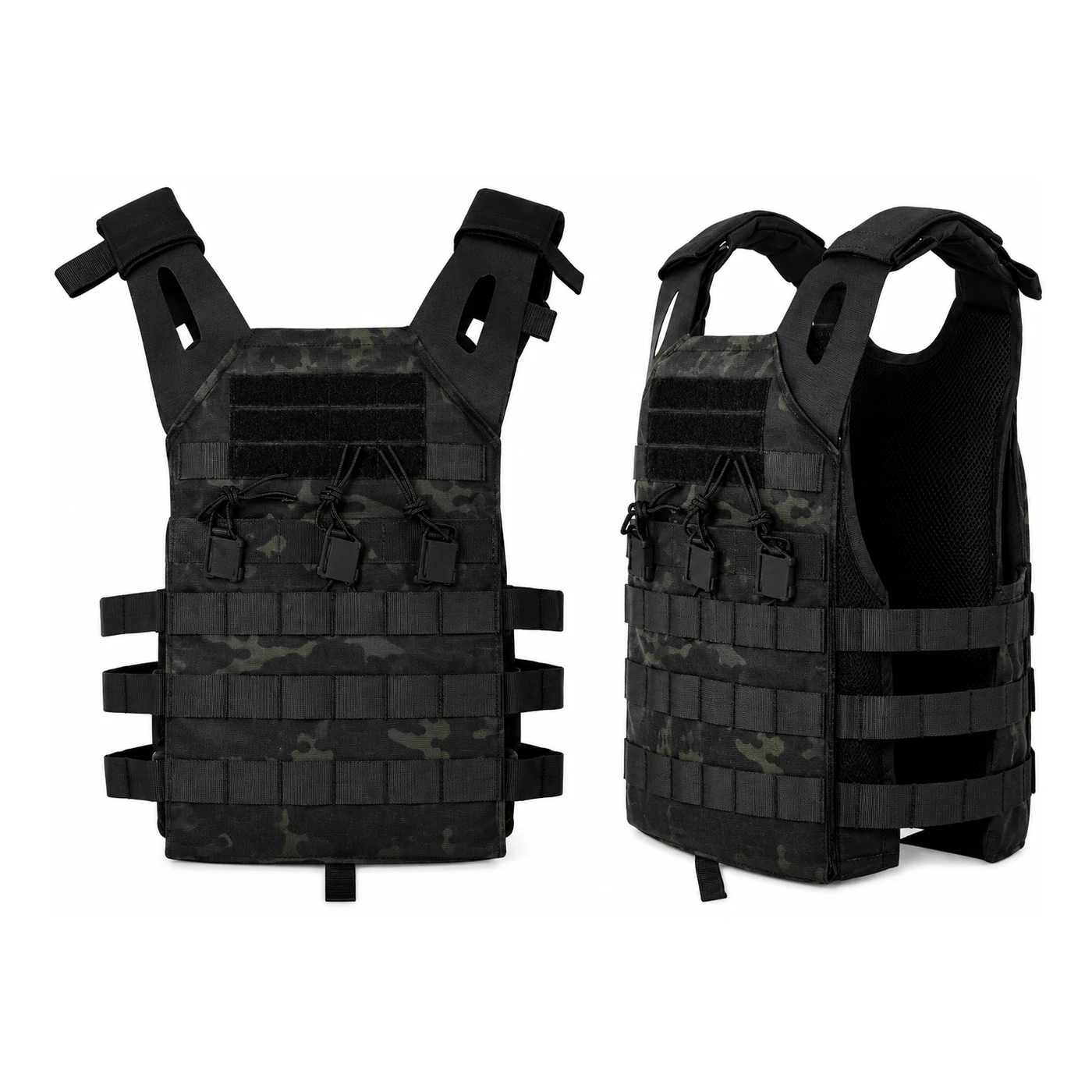 MV04 Tactical Vest - Multicam Black